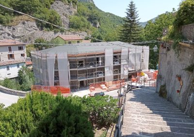 Ristrutturazione edificio Quintodecimo
